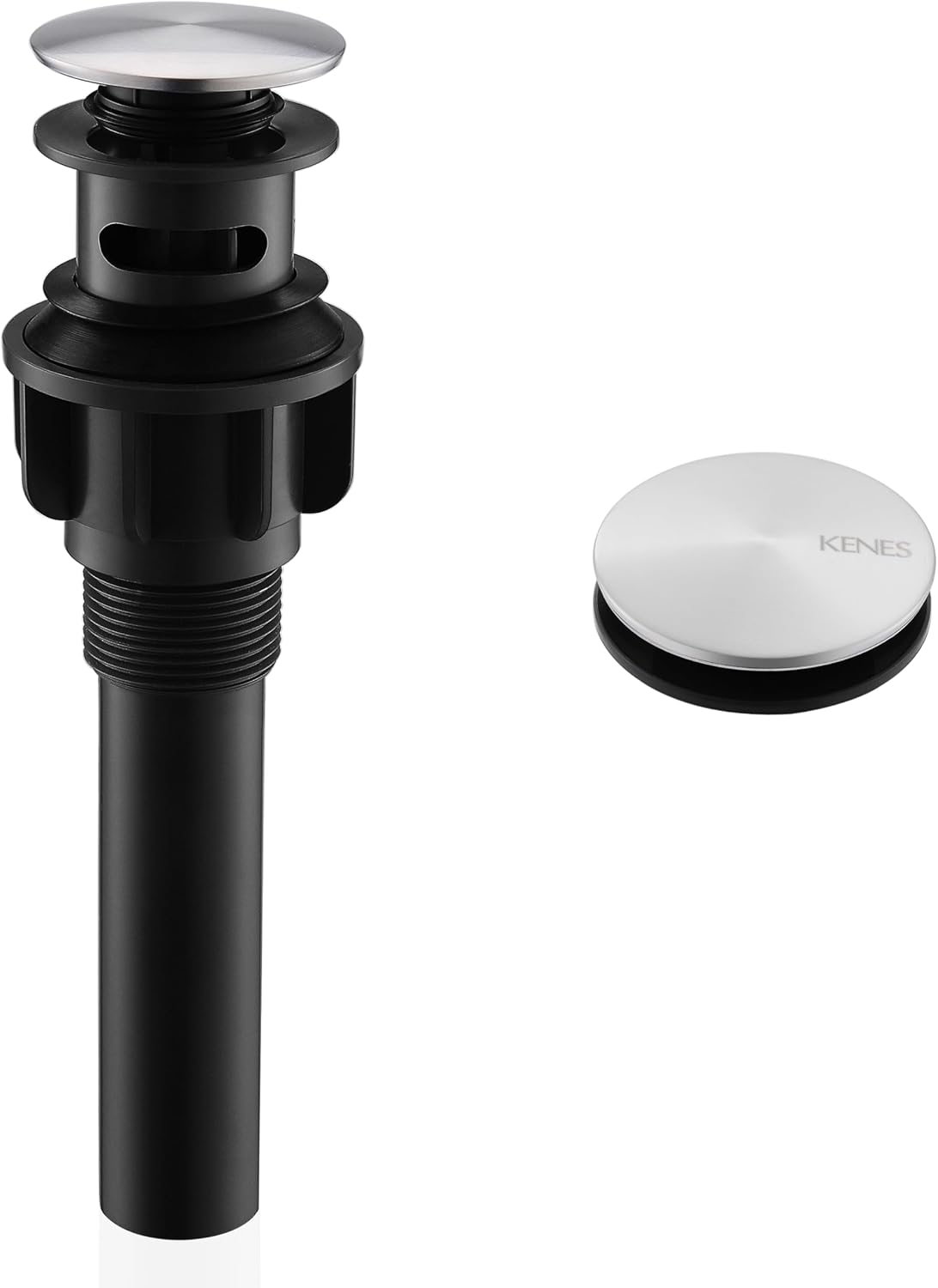 Tapón drenaje baño desplegable colador antiobstrucción níquel