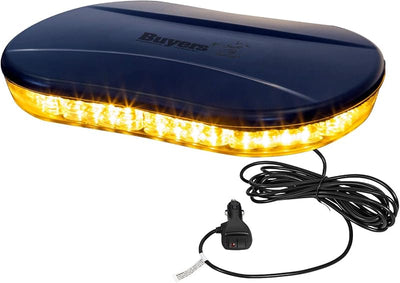 Barra luz LED 10" ámbar 40 LED 12-24V IP67