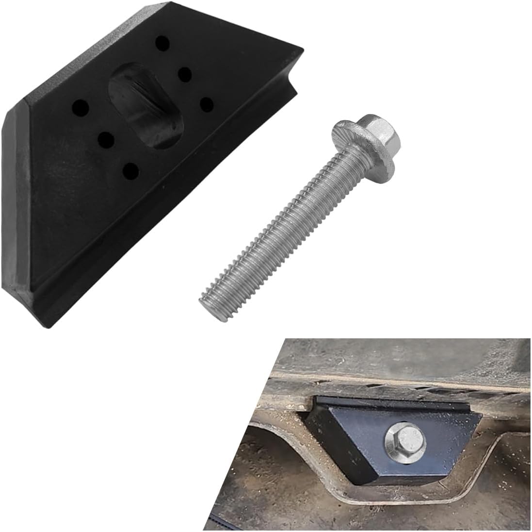 Kit sujeción batería coche soporte acero inox reemplazo OEM