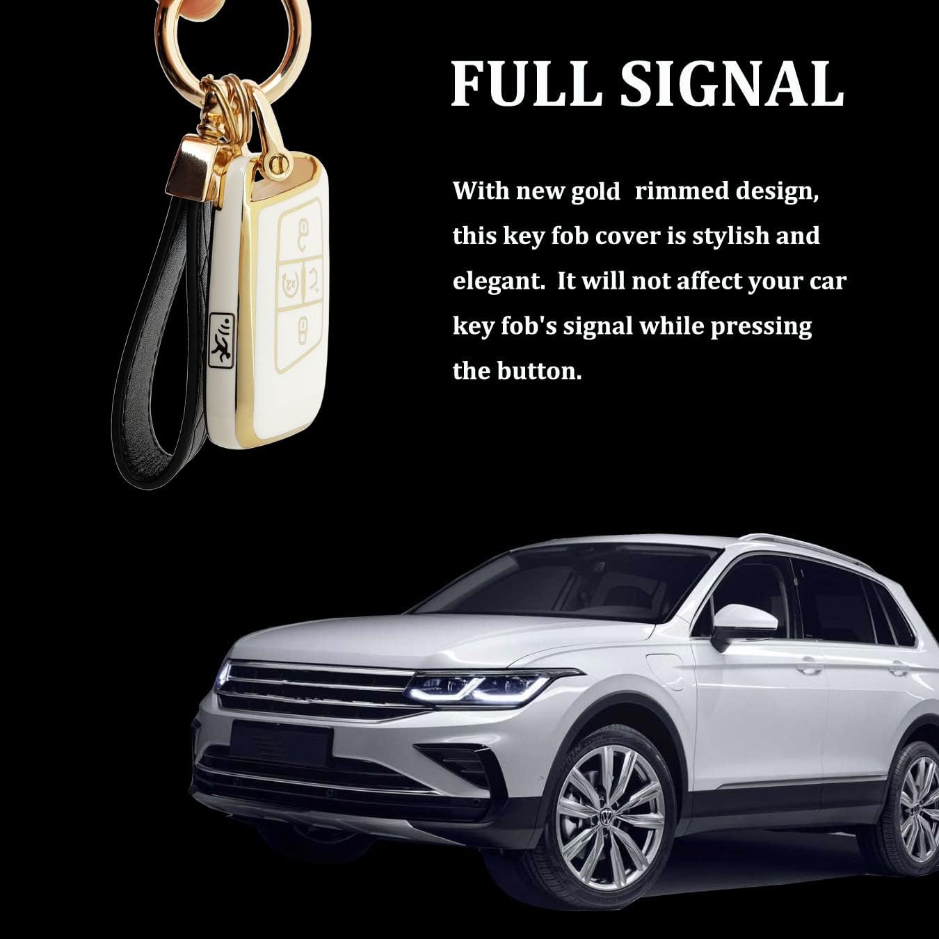 Funda TPU llavero comp VW Atlas Tiguan Passat