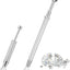 2 Pzas herramienta perforación gemas 4 garras pinzas diamante