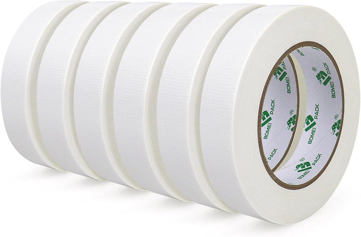 Cinta adhesiva 1pulg x30yd 6 pzas 8.27mil flexible sin residuos