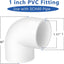 Conector T PVC 1pulg SCH40 90 grados paquete 6
