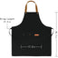 3 Pzas Delantal Impermeable Ajustable con 2 Bolsillos Cocina
