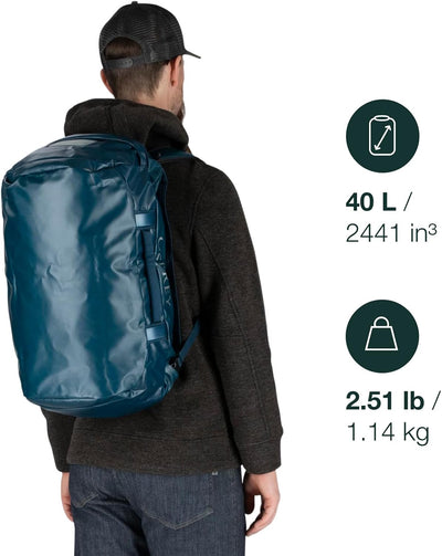 Bolsa viaje Osprey 40 litros color negro