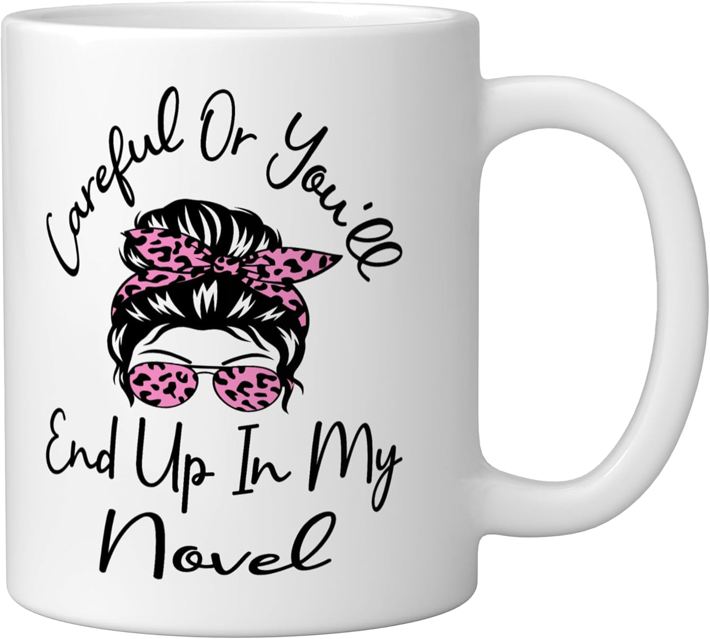 Taza Cerámica para Escritor Humorístico Blanco