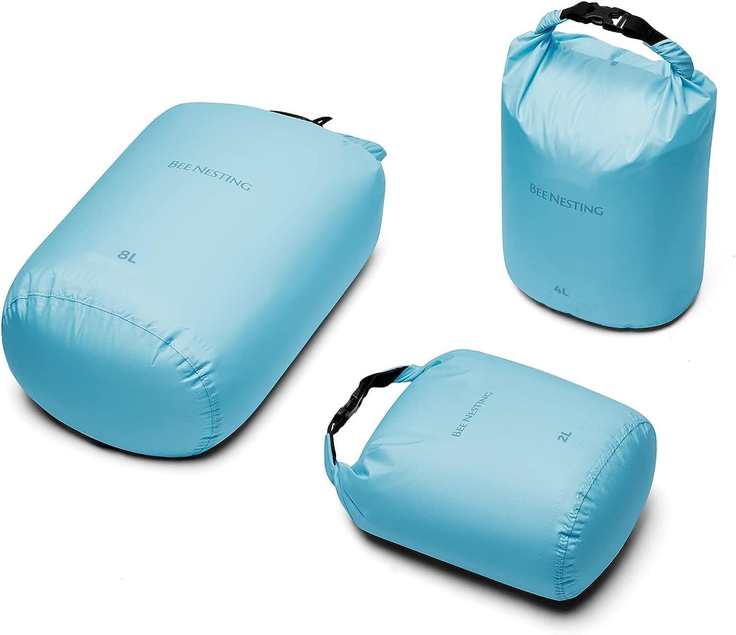 Set 3 bolsas secas ultraligeras para mochila