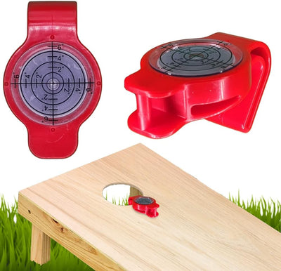 Accesorio nivel tablero cornhole alineación perfecta todo clima