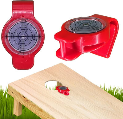 Accesorio nivel tablero cornhole alineación perfecta todo clima