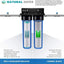 Set filtro agua 2 etapas CTO comp WGB22BM