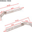 Soportes parachoques Peterbilt 378-379 16-20pulg