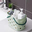 Cesta portátil ducha asa plástico baño cocina
