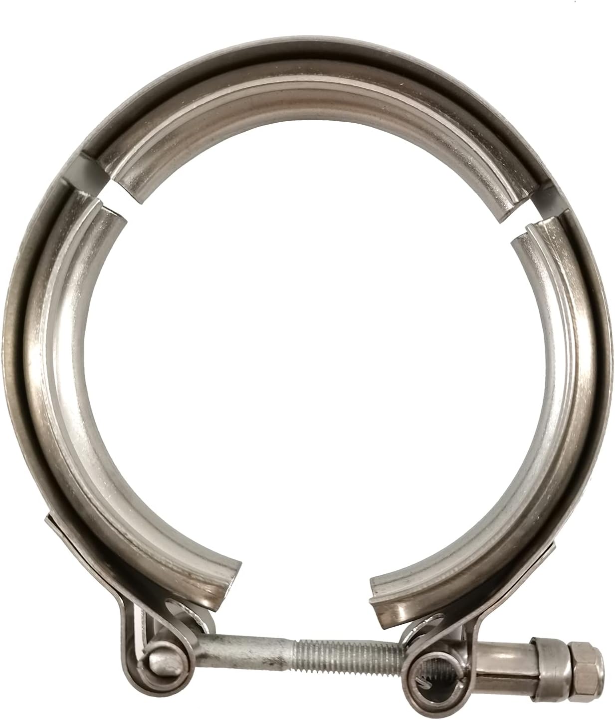 Abrazadera V 3pulg acero inox 304 para bajantes turbo set 2