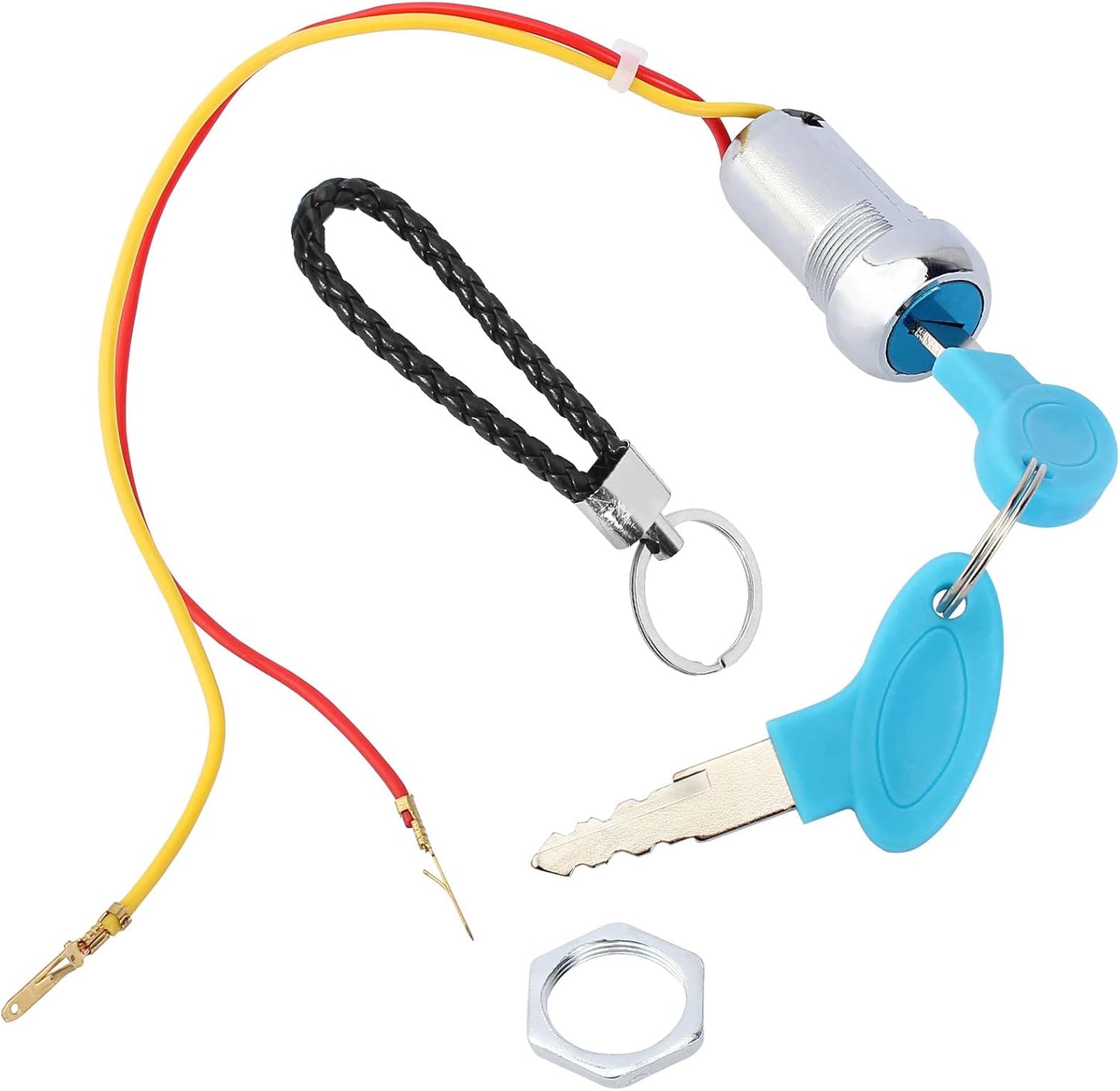Interruptor encendido universal 2 cables para motocicleta