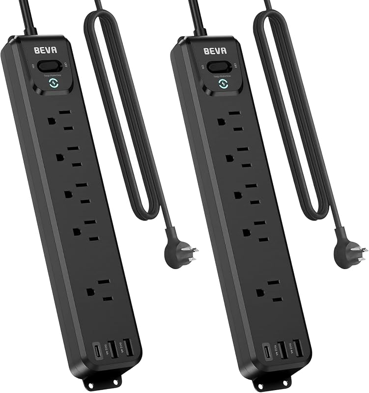 Pack 2 tiras alimentación 10 ft 5 USB 900J