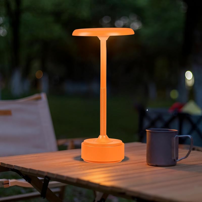 Lámpara mesa inalámbrica recargable sensor tactil led