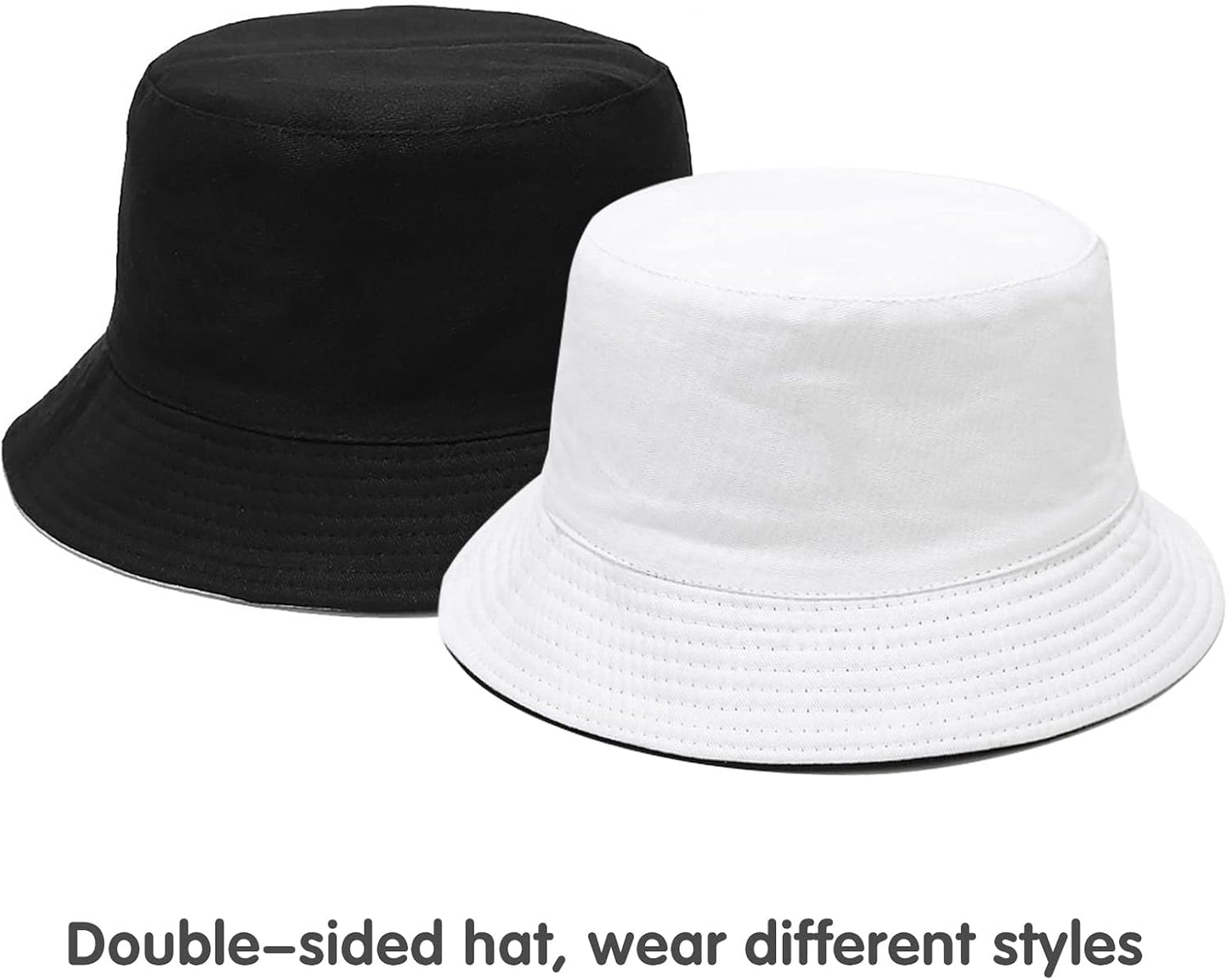 Gorro pescador playa unisex reversible para hombres mujeres
