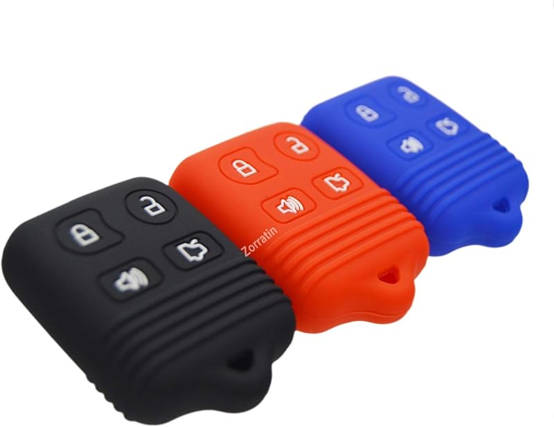 Fundas llave silicona para Ford Fusion Explorer Mustang 4 botones