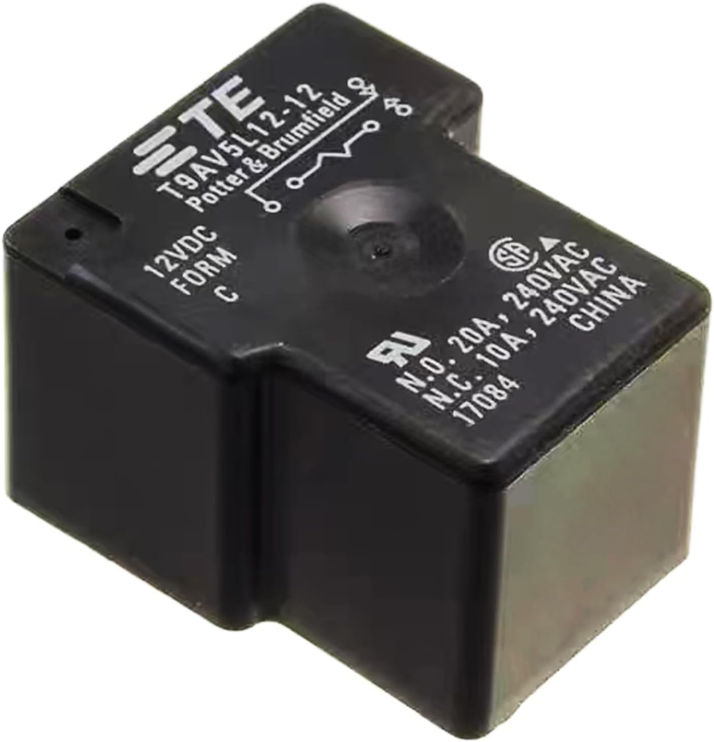 Relé 12VDC 5 pines NO-20A NC-10A