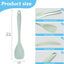 Set 4 cucharas silicona espátulas antiadherentes hornear cocinar