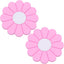 2 Portavasos Silicona Antideslizante Universal Rosa