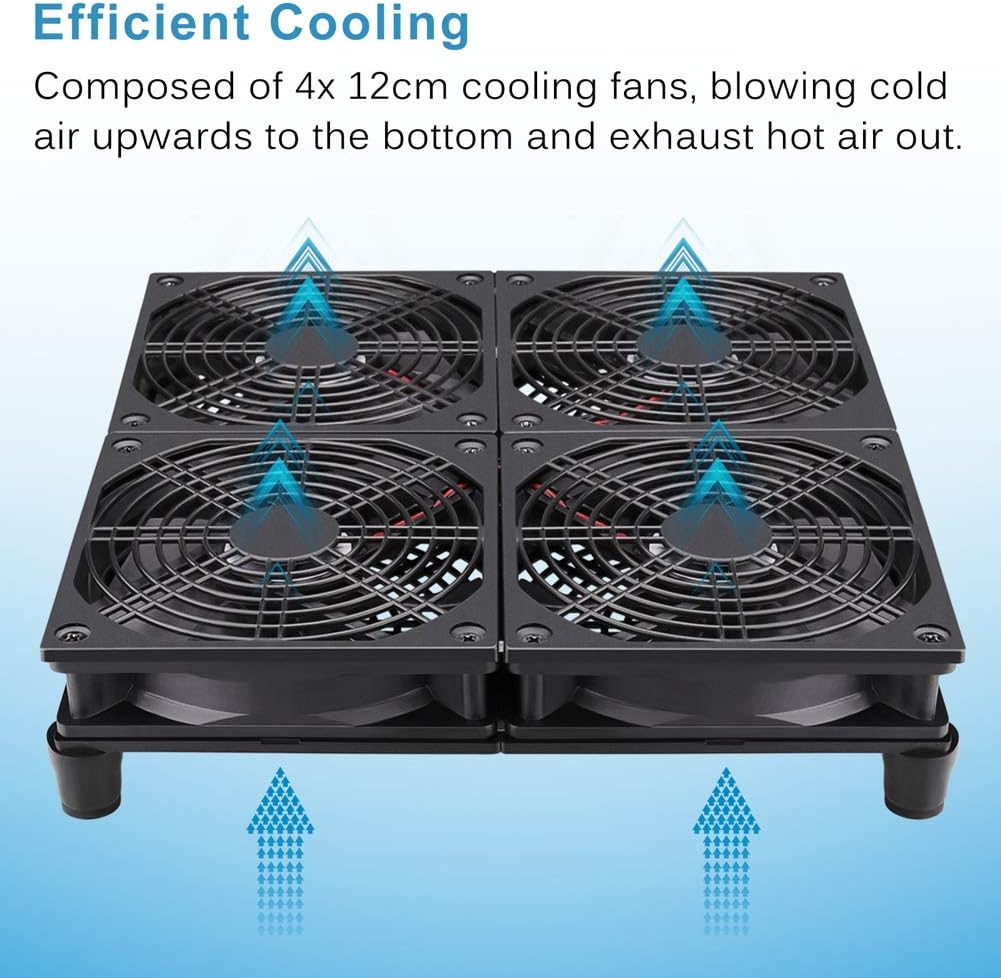 Ventilador refrigeración caja TV 182cfm para Asus