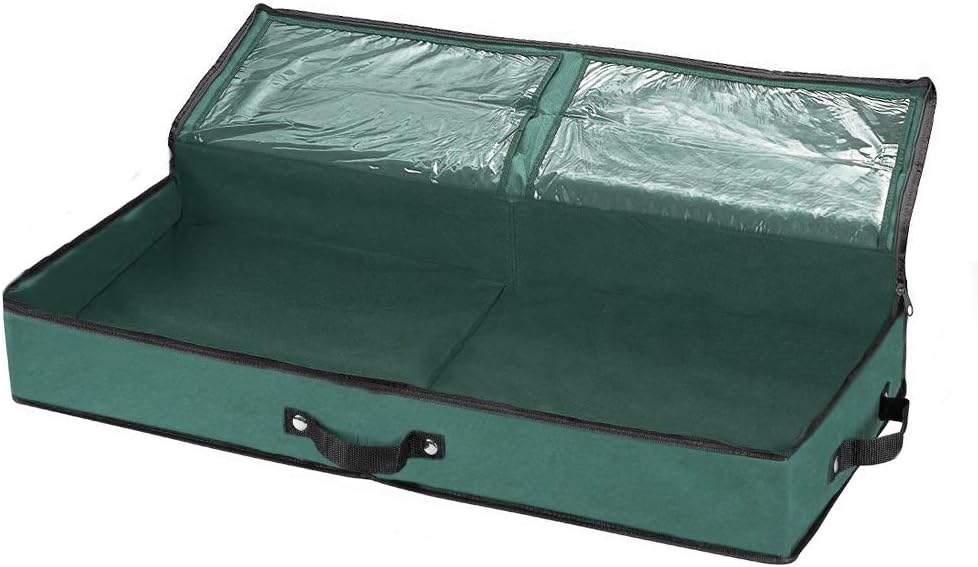Contenedor papel regalo bajo cama 31x13.5" material Oxford
