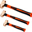 Set 3 Pzas Martillo Trineo Cobre 1-3lb Fibra Vidrio DIN