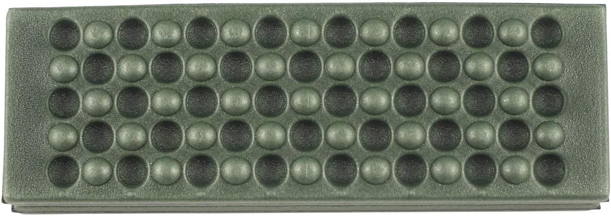 Almohadilla térmica plegable asiento color oliva