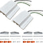 2 Conectores Flotantes para Rieles Toldo H 3 Alambre