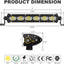 2 Focos Led 7pulg 60W 10000lm Impermeables para Camiones ATV