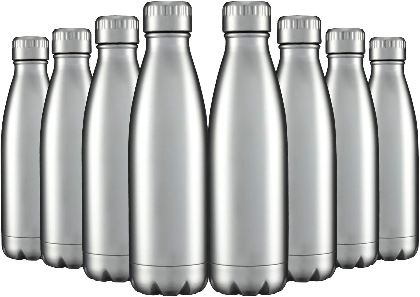 Botella agua acero inox 17oz aislamiento deportiva reutiliz.