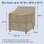 Fundas sillas exterior pack 2 tipo lounge resistente