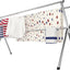 Estante secado ropa acero inox extensible 50.4-78.7"