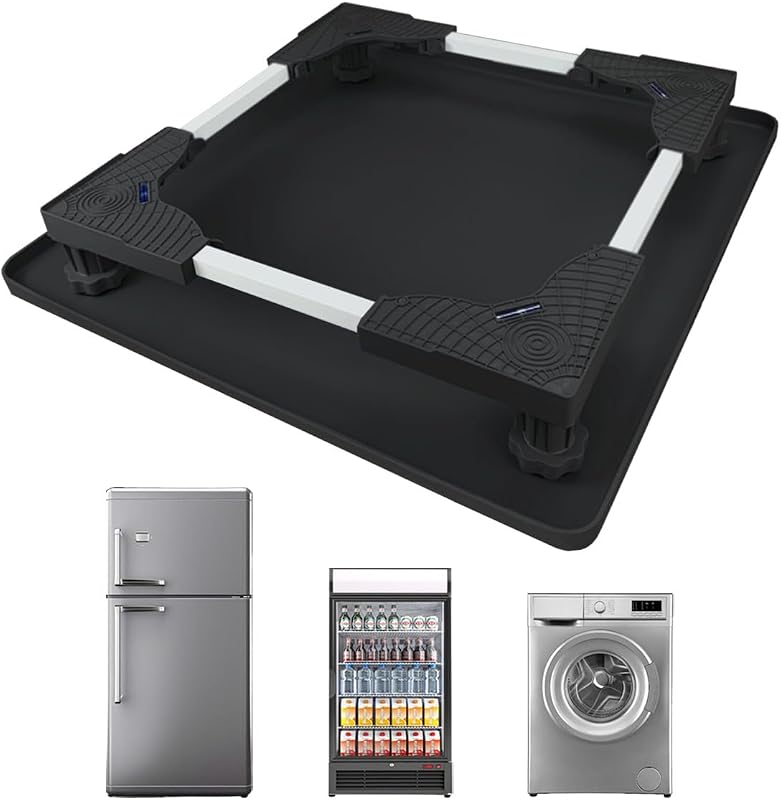 Soporte refrigerador mini con bandeja silicona 23.6x23.6"