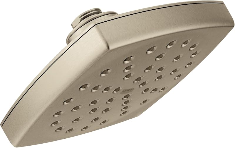 Cabezal ducha lluvia níquel cepillado 6" Moen S6365EPBN