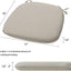 2 Cojines Silla Forma U Impermeables Exteriores e Interiores