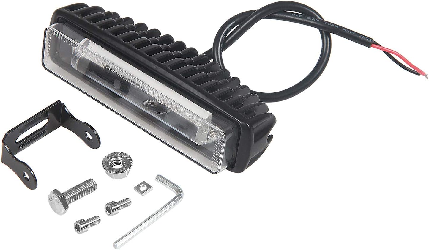 Luz seguridad almacén 30W LED 10-80V azul
