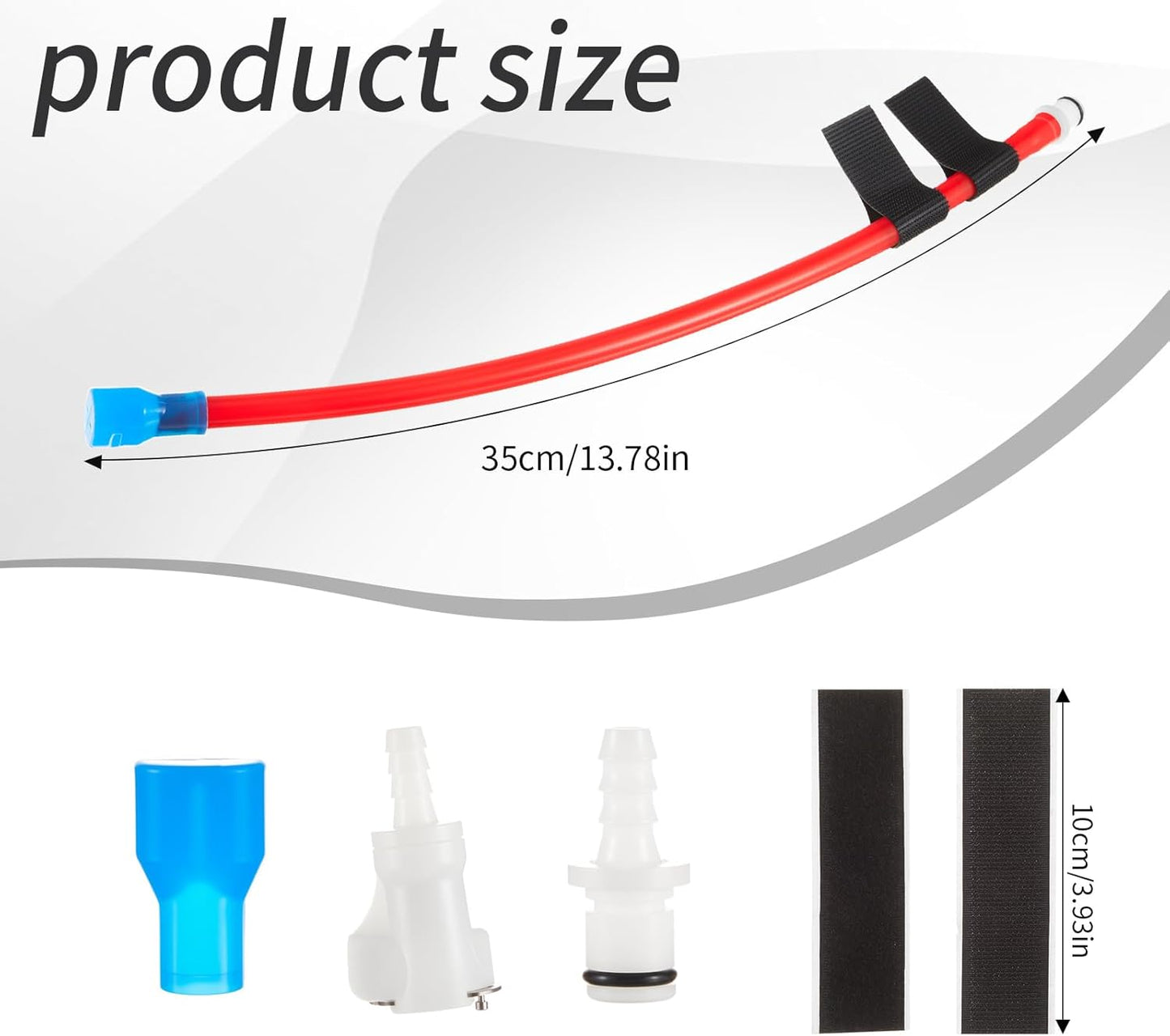 Kit tubo bebida manos libres para casco Silfine con conector