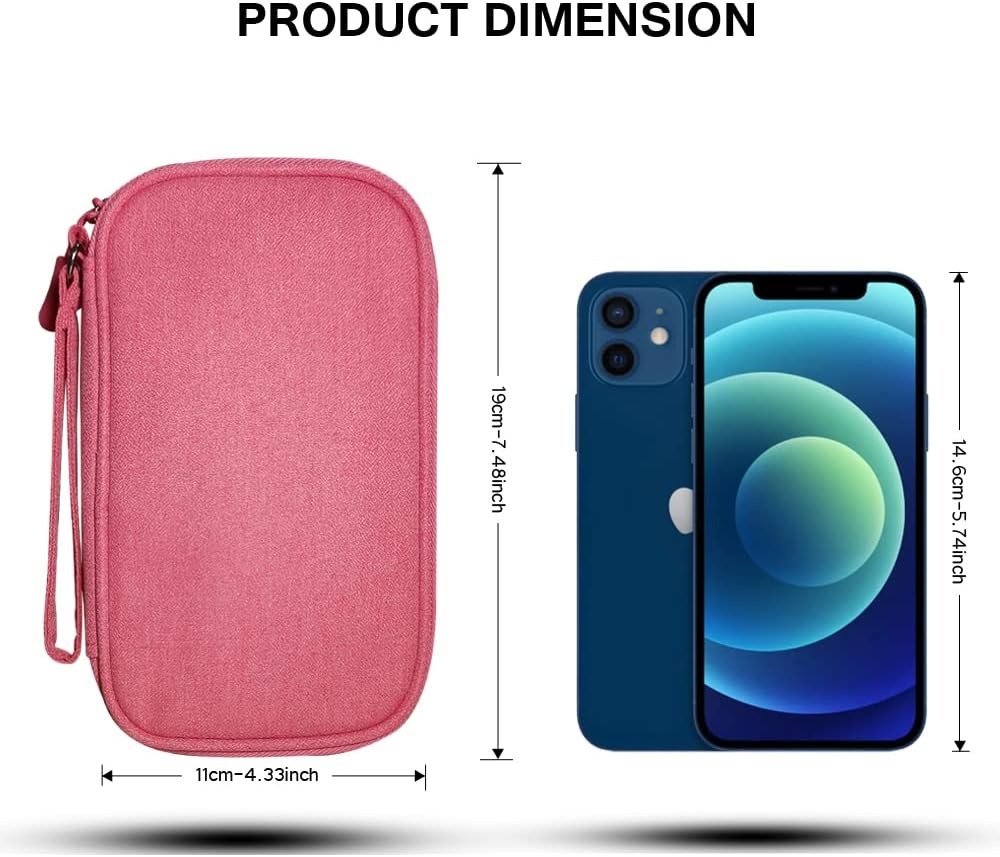 Bolsa organizadora electrónicos viaje a prueba de golpes