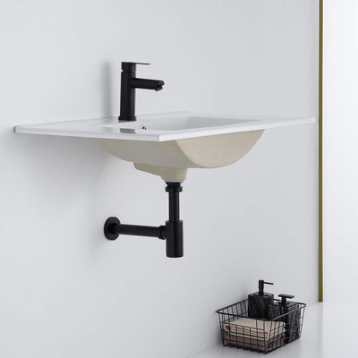 Set tapón lavabo trampa P ajustable 1-1/4