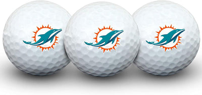 Pack 3 Pelotas de Golf NFL de Alta Calidad para Práctica