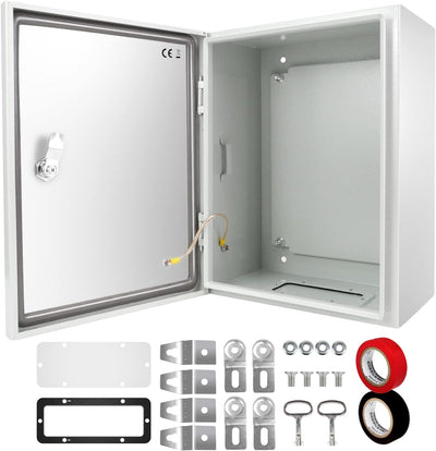 Caja eléctrica exterior NEMA 4X acero impermeable