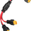 Cable XT60 divisor 1 hembra a 2 macho 12AWG drones