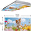 Fundas magnéticas luz fluorescente perro 4x2pies