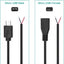 Cable USB 2.0 macho hembra 2 extremos conector para Arduino