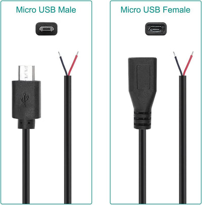 Cable USB 2.0 macho hembra 2 extremos conector para Arduino