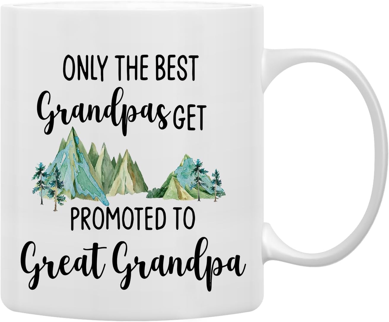 Taza café regalo gran abuelo día padre navidad