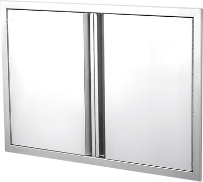 Puerta acceso barbacoa 24x24" acero inox 304 resistente
