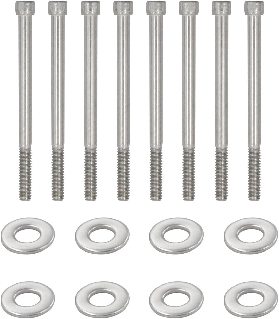 Kit pernos válvula acero inox comp Chevy L5.0